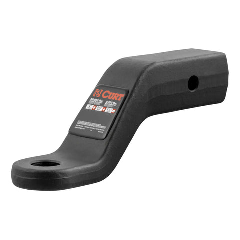CURT 45458 Commercial Duty Forged Ball Mount (2-1/2 Shank, 20,000 lbs., 4 Drop)