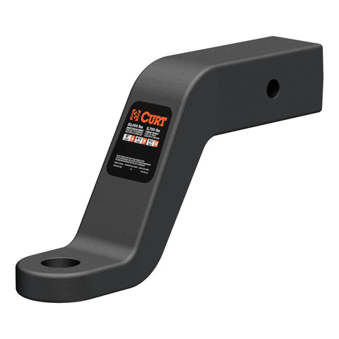 CURT 45459 Commercial Duty Forged Ball Mount (2-1/2 Shank, 20,000 lbs., 6 Drop)