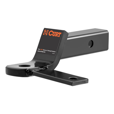 CURT 45820 Sway Tab Ball Mount (2 Shank, 7,500 lbs., 2 Drop)