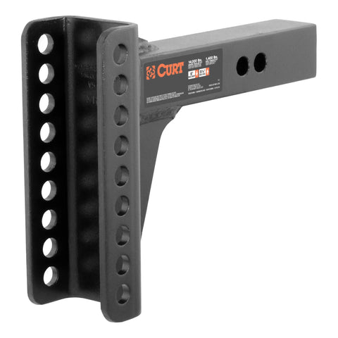 CURT 45910 Replacement 2 Channel Mount Shank (Fits #45900 or #45907, 14,000 lbs.)