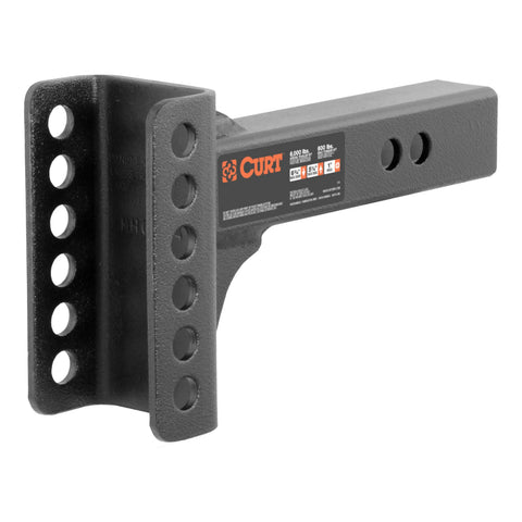 CURT 45911 Replacement 2 Adjustable Channel Mount Shank (Fits #45901, 6,000 lbs.)