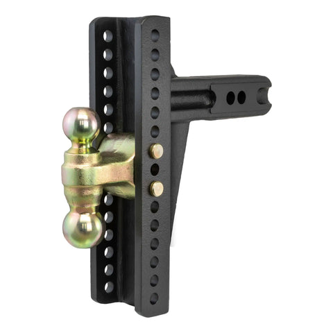 CURT 22802 - HD Wheel Chocks 2-Pack with Mounting Bracket