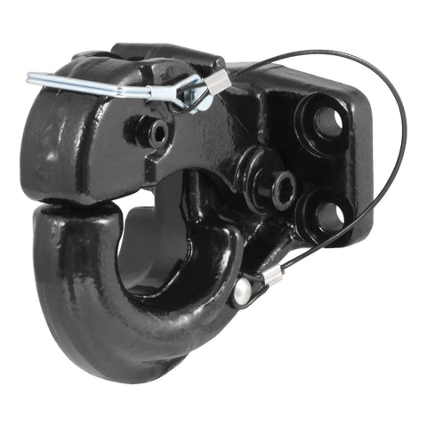 CURT 48210 - Pintle Hook (20000 lbs. 2-1/2in. or 3in. Lunette Rings)