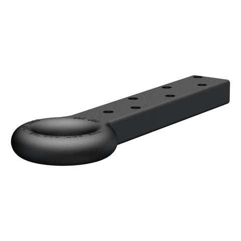 CURT 48510 Black Steel Pintle Hitch Lunette Ring 3-Inch ID, 22,000 lbs