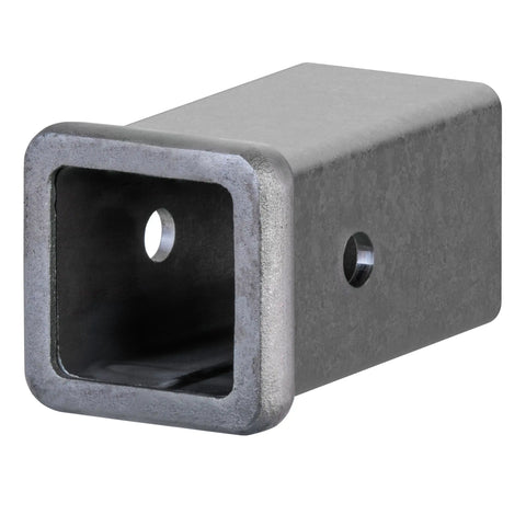 CURT 49516 - 2-1/2-Inch x 6-Inch Weld-On Raw Steel Trailer Hitch Receiver Tube