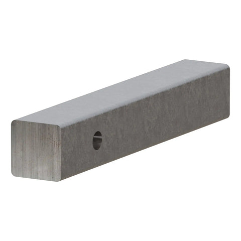 CURT 49530 - 2-Inch x 12-Inch Weld-On Raw Steel Trailer Hitch Bar Shank