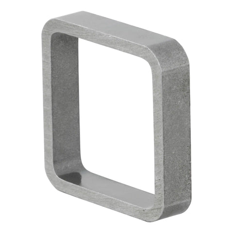 CURT 49770 - 2-Inch Weld-On Raw Steel Trailer Hitch Receiver Reinforcement Collar