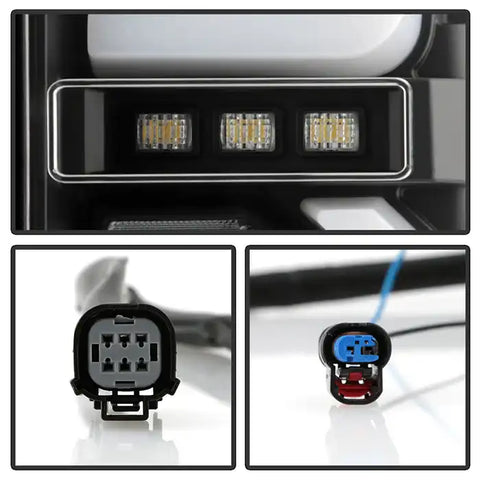 Spyder Auto 5000286 LED Tail Lights - Black
