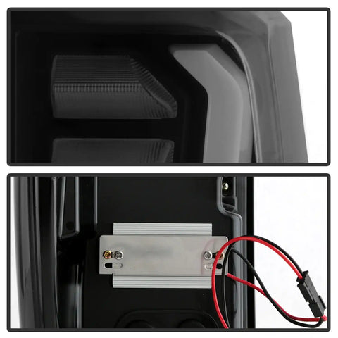 Spyder Auto 5000293 LED Tail Lights - Black Smoke