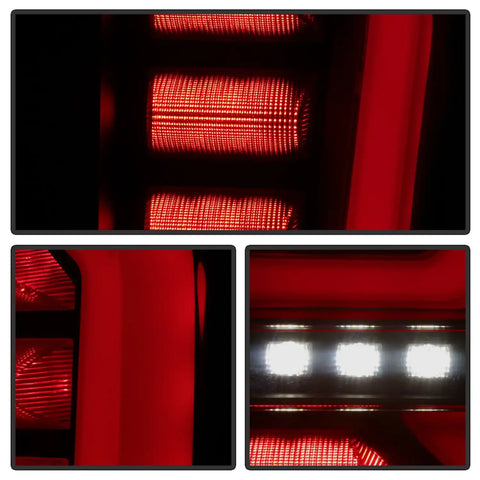 Spyder Auto 5000293 LED Tail Lights - Black Smoke