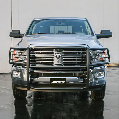 ARIES 5056 - Black Steel Grille Guard, Select Dodge, Ram 2500, 3500