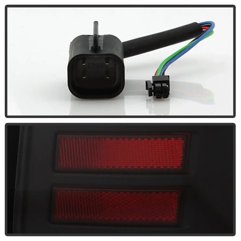 Spyder Auto 5084057 - LED Tail Lights Model Only Black