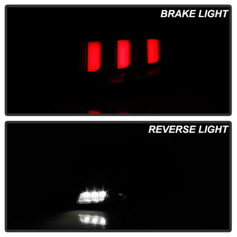 Spyder Auto 5085108 LED Tail Lights - Black