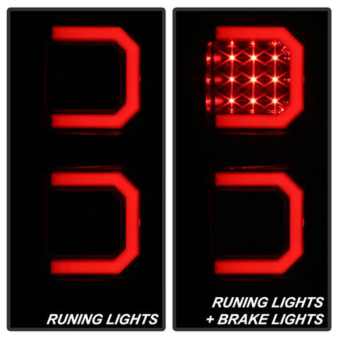 Spyder Auto 5085443 LED Tail Lights - BlacK Smoke