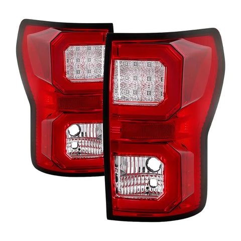 Spyder Auto 5085450 LED Tail Lights - Red Clear