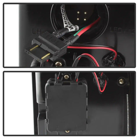 Spyder Auto 5085474 LED Tail Lights - Black Smoke