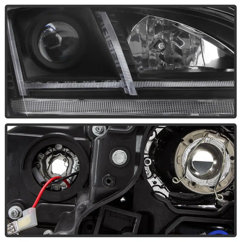 Spyder Auto 5085535 ( Signature ) Sequential Turn Signal Projector Headlight - Black
