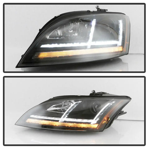 Spyder Auto 5085542 ( Signature ) Sequential Turn Signal Projector Headlight - Black