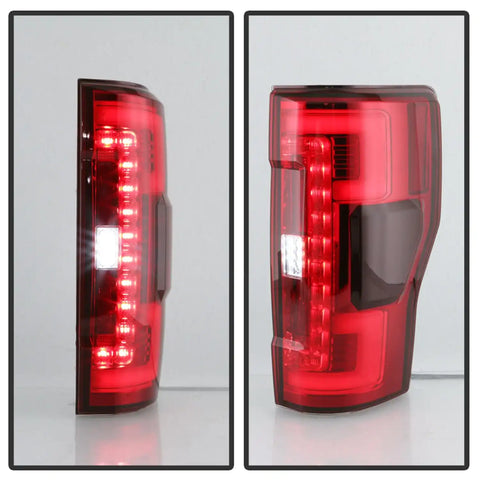 Spyder Auto 5085603 LED Tail Lights - Red Clear