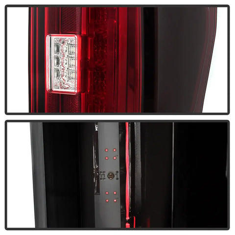 Spyder Auto 5085634 LED Tail Lights - Red Clear