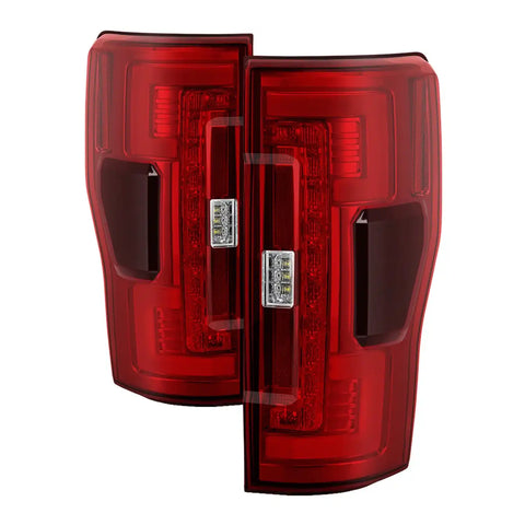 Spyder Auto 5085634 LED Tail Lights - Red Clear