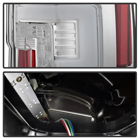 Spyder Auto 5085641 LED Tail Lights - Chrome