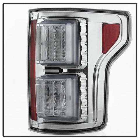 Spyder Auto 5085658 Light Bar LED Tail Lights - Chrome