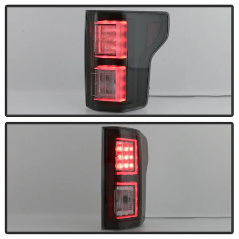 Spyder Auto 5085672 Light Bar LED Tail Lights - Black Smoke