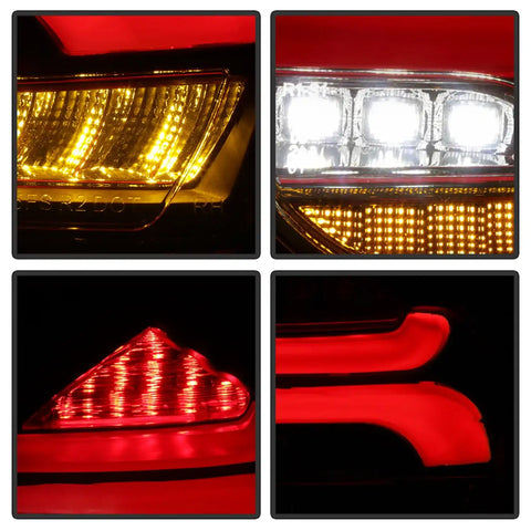 Spyder Auto 5085719 LED Tail Lights - Black