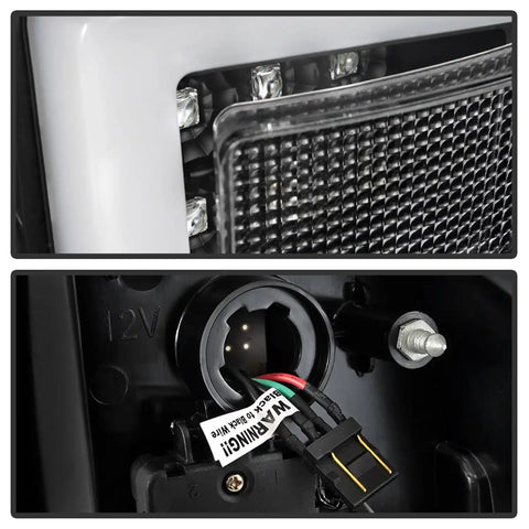 Spyder Auto 5085733 LED Tail Lights - Black