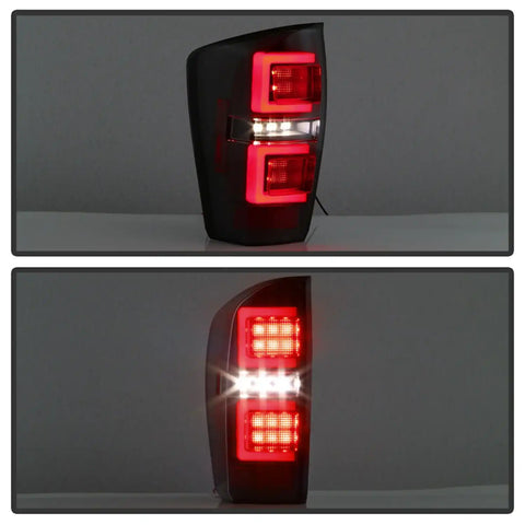 Spyder Auto 5085740 LED Tail Lights - Black Smoke