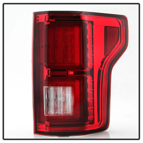 Spyder Auto 5085764 Light Bar LED Tail Lights - Red Clear