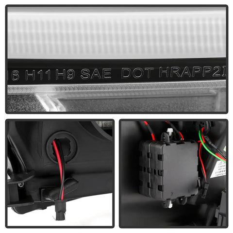 Spyder Auto 5085818 ( Signature ) Projector Headlights - Black