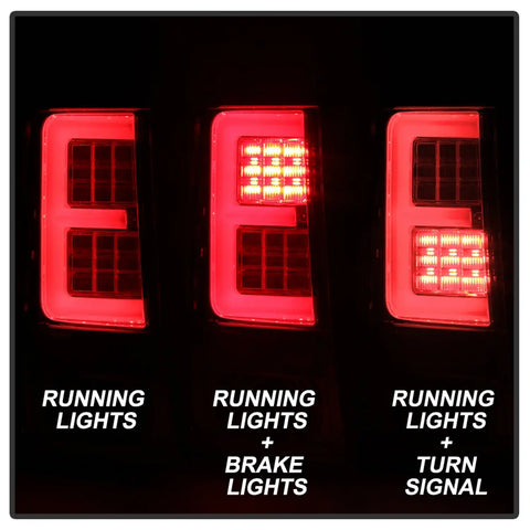 Spyder Auto 5085832 LED Tail Lights - Chrome