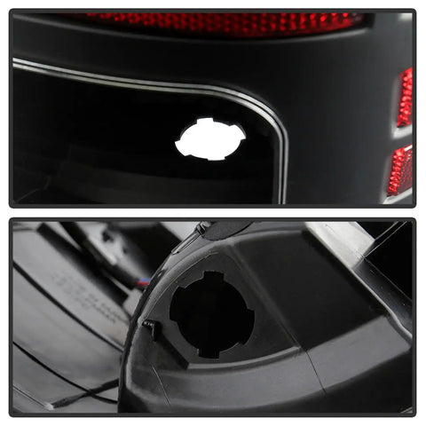 Spyder Auto 5085924 LED Tail Lights - All Black