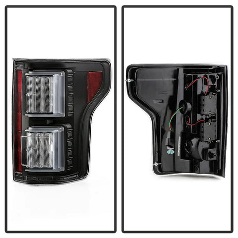 Spyder Auto 5085948 Light Bar LED Tail Lights - All Black