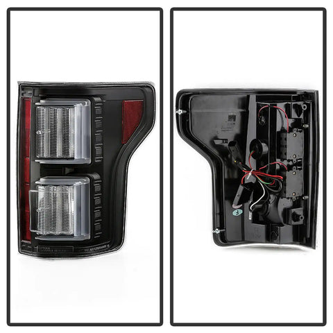 Spyder Auto 5085955 Light Bar LED Tail Lights - All Black