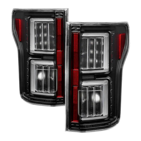 Spyder Auto 5085955 Light Bar LED Tail Lights - All Black
