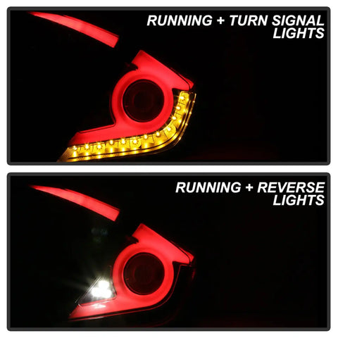 Spyder Auto 5086051 LED Tail Lights - Black
