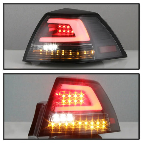 Spyder Auto 5086068 LED Tail Lights - Black