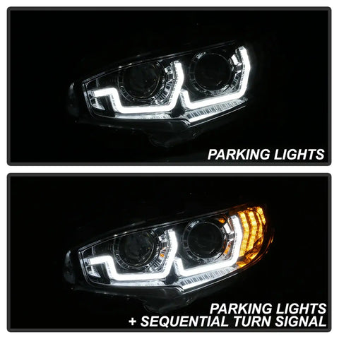 Spyder Auto 5086082 ( Signature ) Projector Headlight - Chrome