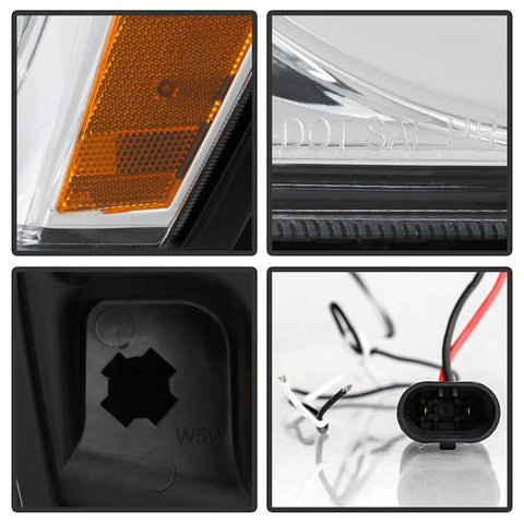 Spyder Auto 5086112 ( Signature ) Projector Headlights - Chrome