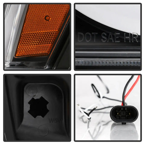 Spyder Auto 5086129 ( Signature ) Projector Headlights - Black