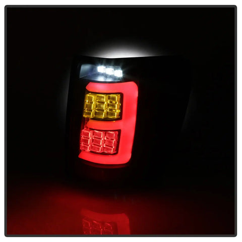 Spyder Auto 5086143 Light Bar LED Tail Lights - Black