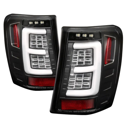 Spyder Auto 5086143 Light Bar LED Tail Lights - Black