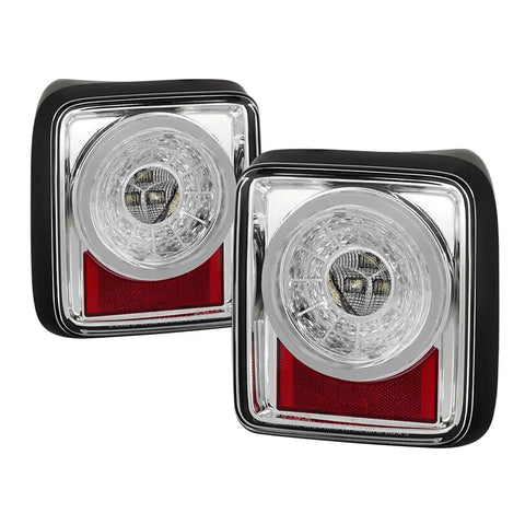Spyder Auto 5086167 Full LED Tail Light - Chrome