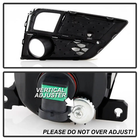 Spyder Auto 5086303 OEM Fog Light W/OEM Style Switch - Clear