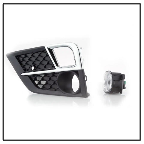 Spyder Auto 5086303 OEM Fog Light W/OEM Style Switch - Clear