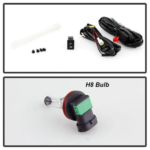 Spyder Auto 5086334 OEM Fog Lights W/OEM Fit Switch - Clear