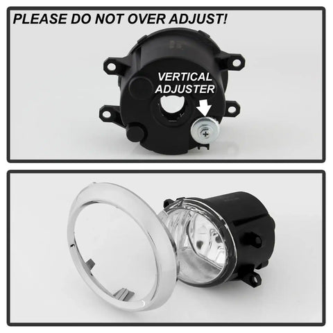 Spyder Auto 5086341 OEM Fog Lights W/OEM Fit Switch - Clear